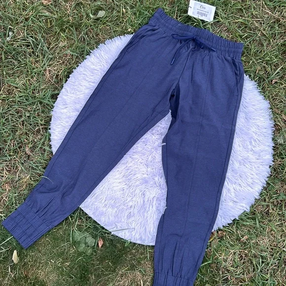 ZYIA Activewear Navy Blue Perfection Jogger Size Small NEW - Picture 9 of 16